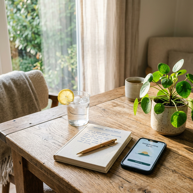 Healthy Morning Routine for Peak Productivity